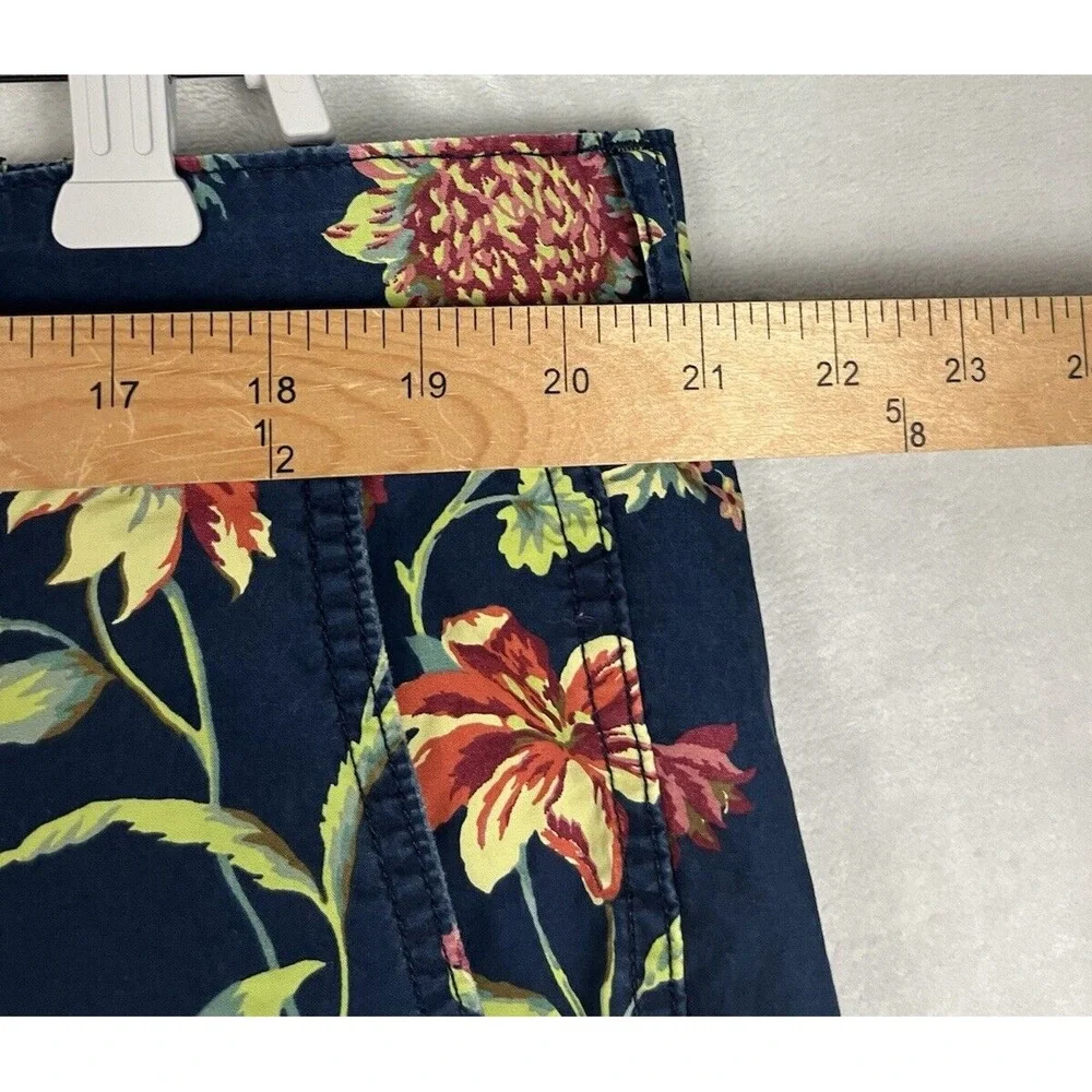 Ralph Lauren Denim Supply Short Men 40 Navy Floral Pocket 10'' Inseam Preppy